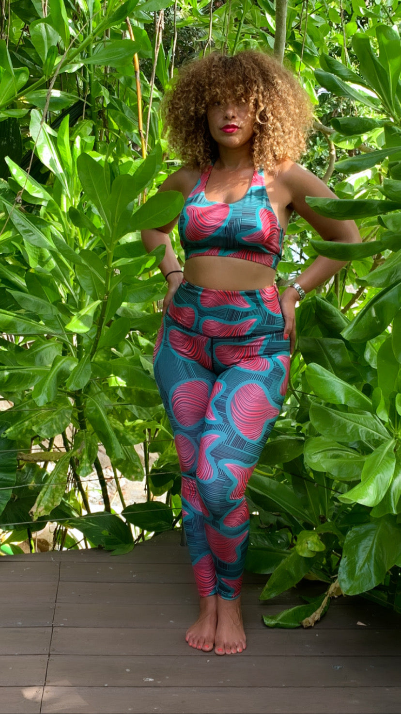 Yemaya Goddess Yoga Pants